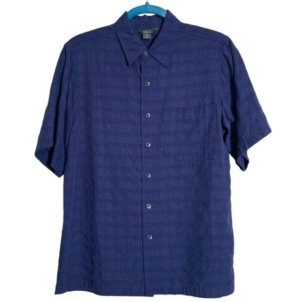 Royal Robbin’s Blue Modal Short Sleeve Shirt-Small